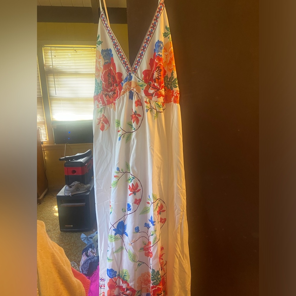 Spaghetti Strap Summer Dress NEVER WORN